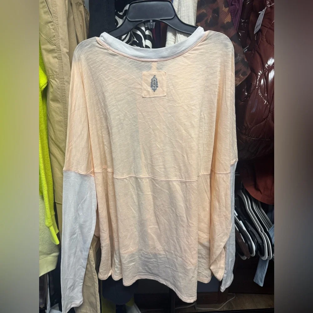 FP Movement  Full Circle Layer in Pastel Peach Combo Retail $78 NWT - Picture 3 of 3